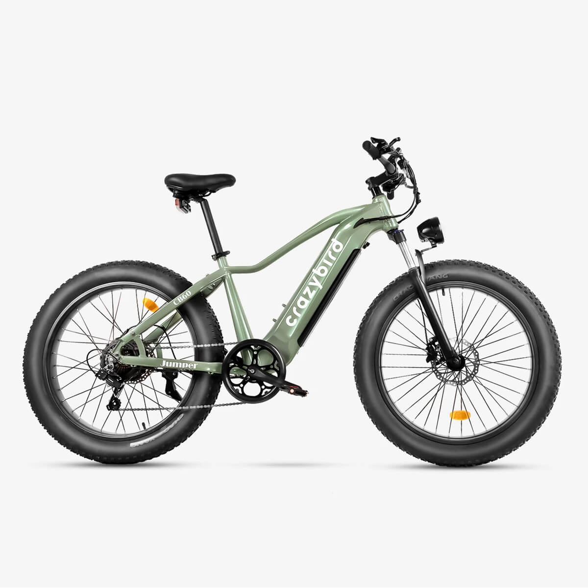 Front view of the Modern Solid Mountain Bike