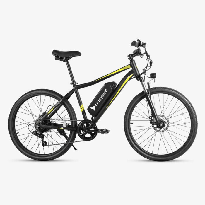 Front view of the Vero Sporty Electric Mountain Bike