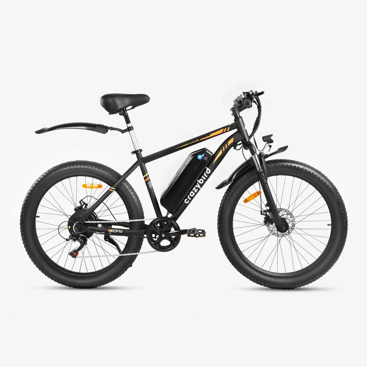 Front view of the Vero Sporty Electric Mountain Bike